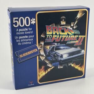 Back to The Future II - 500 Piece Puzzle Blockbuster 11" x 14" Spinmaster NEW!!